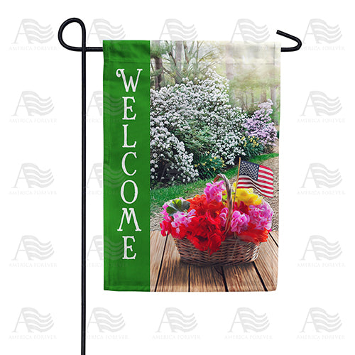 America Forever The Welcome Path Garden Flag