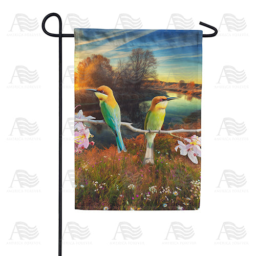 America Forever Chestnut Headed Bee Eaters Garden Flag