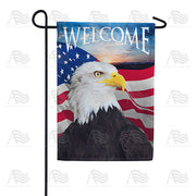 America Forever Face Of Freedom Garden Flag