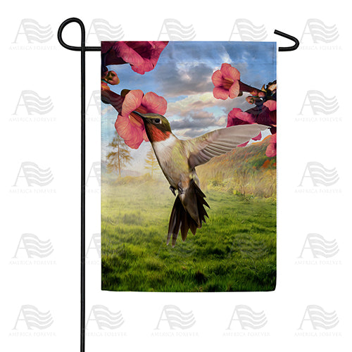 America Forever Sweet Nectar Garden Flag