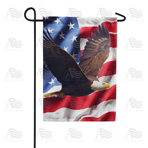 America Forever Wings Of Freedom Garden Flag