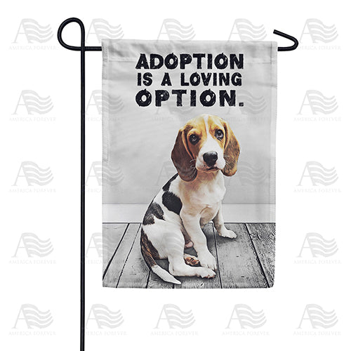 America Forever Adopt A Furry Friend Garden Flag
