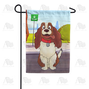 America Forever "Can We Go To Dog Park?" Garden Flag
