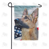 America Forever American Glory German Shepherd Garden Flag