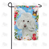 America Forever Pretty Poodle Closeup Garden Flag