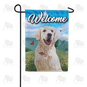 America Forever Singing Dog Garden Flag