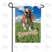 America Forever "Finally Found My Bone!" Garden Flag