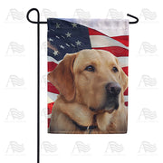 America Forever Loyal And Brave Garden Flag