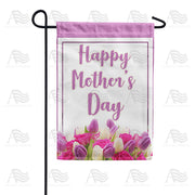 America Forever Watercolor Tulips For Mother Garden Flag