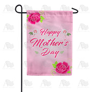 America Forever Pink Mother's Day Greeting Garden Flag