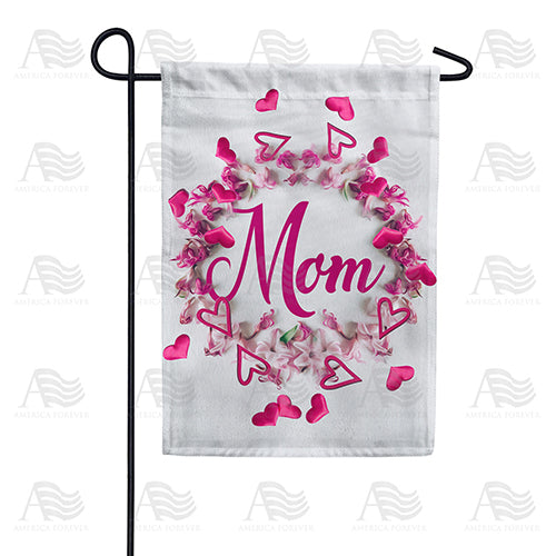America Forever A Mom's Love Is Never Ending Garden Flag