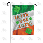 America Forever Irish You Luck! Garden Flag