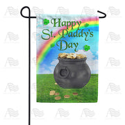 America Forever Happy St. Paddy's Day Garden Flag