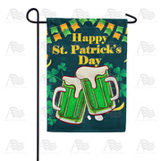 America Forever Green Beer Toast! Garden Flag