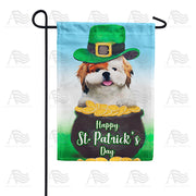America Forever Lucky, The Irish Dog Garden Flag