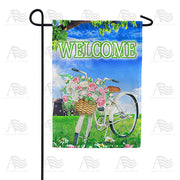 America Forever Spring Bike Ride Garden Flag