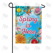 America Forever Spring Is Here Garden Flag