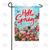 America Forever Spring Pink Lilies Garden Flag