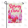 America Forever Spring Pink Blooms Garden Flag