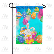 America Forever Decorating Easter Eggs Garden Flag