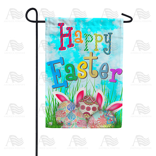 America Forever Paisley Eggs Garden Flag