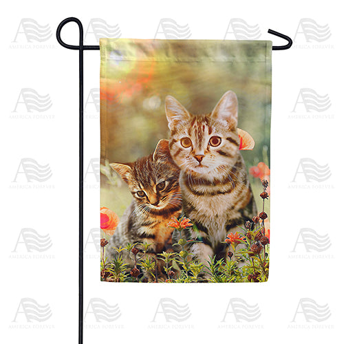 America Forever Ready To Pounce Garden Flag