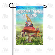 America Forever Gnomeland Security Garden Flag
