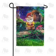 America Forever Wise Old Gnome Garden Flag