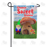 America Forever Toadstool Gnome Garden Flag