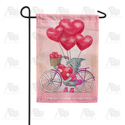 America Forever Gnome Matter What, It's Love! Garden Flag