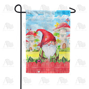 America Forever Gnome Kingdom Garden Flag