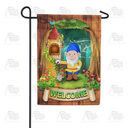 America Forever There's No Place Like Gnome Garden Flag