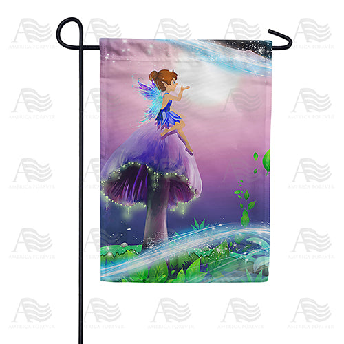 America Forever Blowing Fairy Dust Garden Flag
