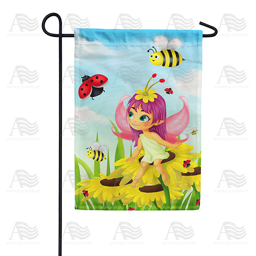 America Forever Summertime Fairy Garden Flag