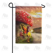 America Forever Mystical Fairy Garden Flag