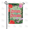 America Forever Spring Arrival Garden Flag