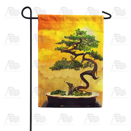 America Forever Bonsai Planter Garden Flag