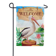 America Forever Pelican Welcome Garden Flag