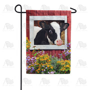 America Forever Holstein Hello Garden Flag