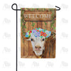 America Forever Brown And White Heifer Garden Flag