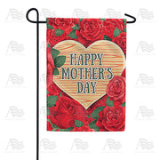 America Forever Roses for Mom Garden Flag