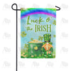 America Forever Dapper Irish Gnome Garden Flag