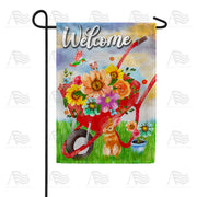 America Forever Spring Welcome Garden Flag