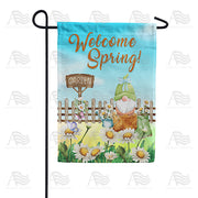 America Forever Gnome Gardener Garden Flag
