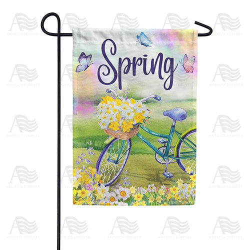 America Forever Spring Ride Garden Flag