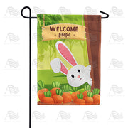 America Forever Welcome Peeps Garden Flag