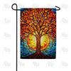 America Forever Autumn Tree Blaze Garden Flag