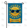 America Forever Sunny Smiles Garden Flag
