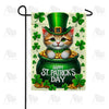 America Forever Emerald Paws Pot O' Gold Garden Flag