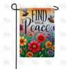 America Forever Find Your Peace Garden Flag